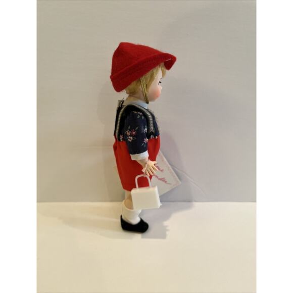 1988 Madame Alexander “Hansel” 8” Doll W/ Square White Lunchbox & Orig Box #453 - Picture 6 of 9